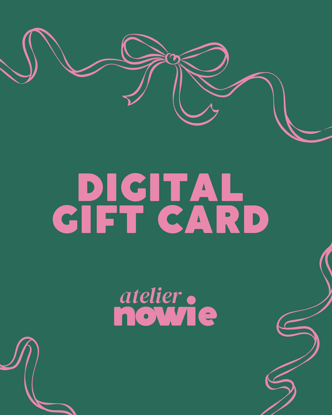 Digitale cadeaubon | Atelier Nowie