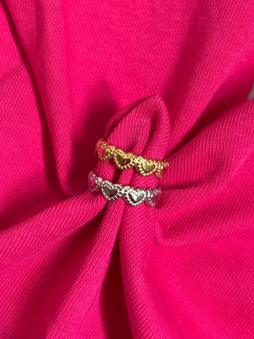 Full of hearts ring
