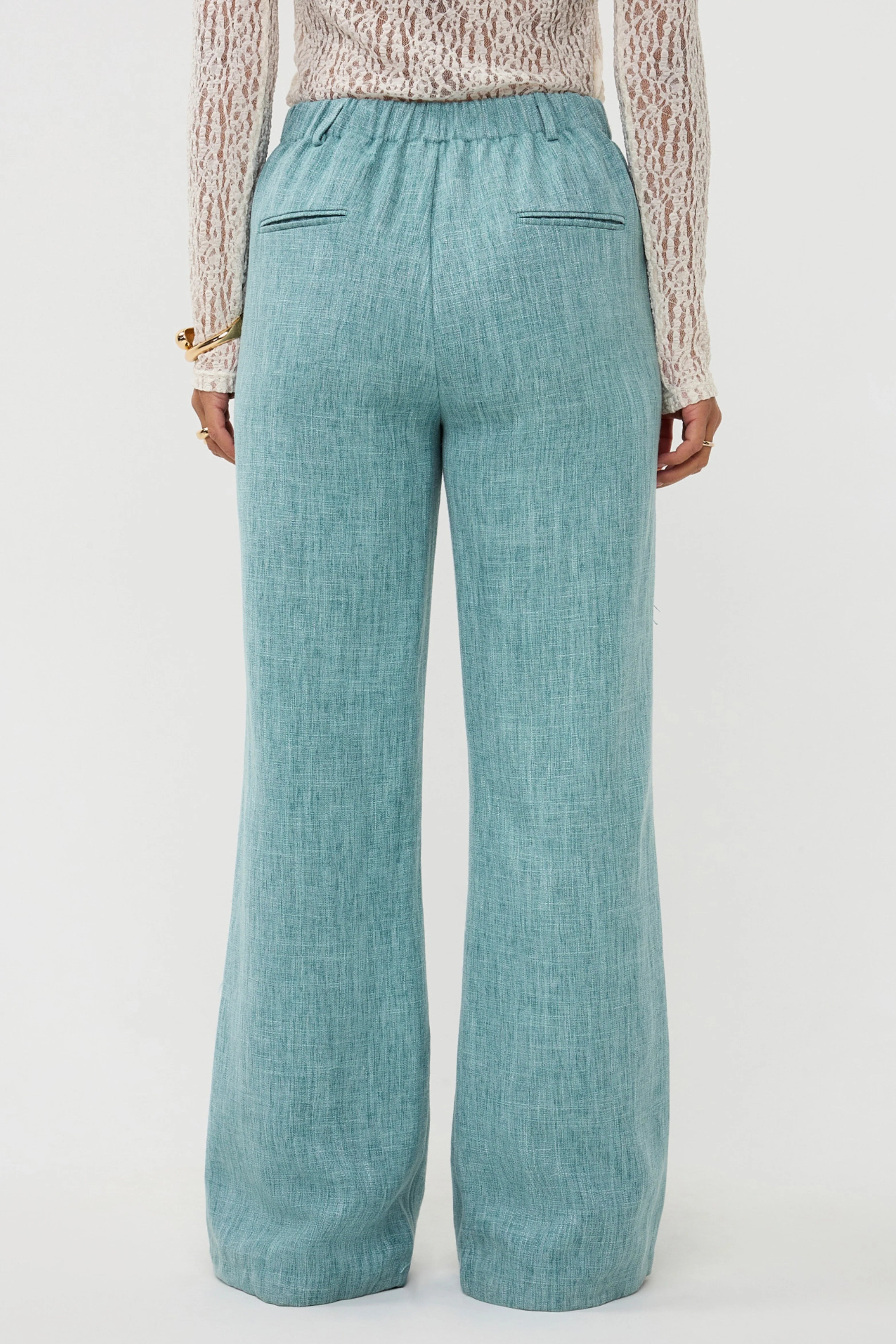 Pants Leona | turquoise | Ydence