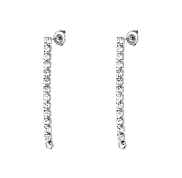 Single zirkonia earrings