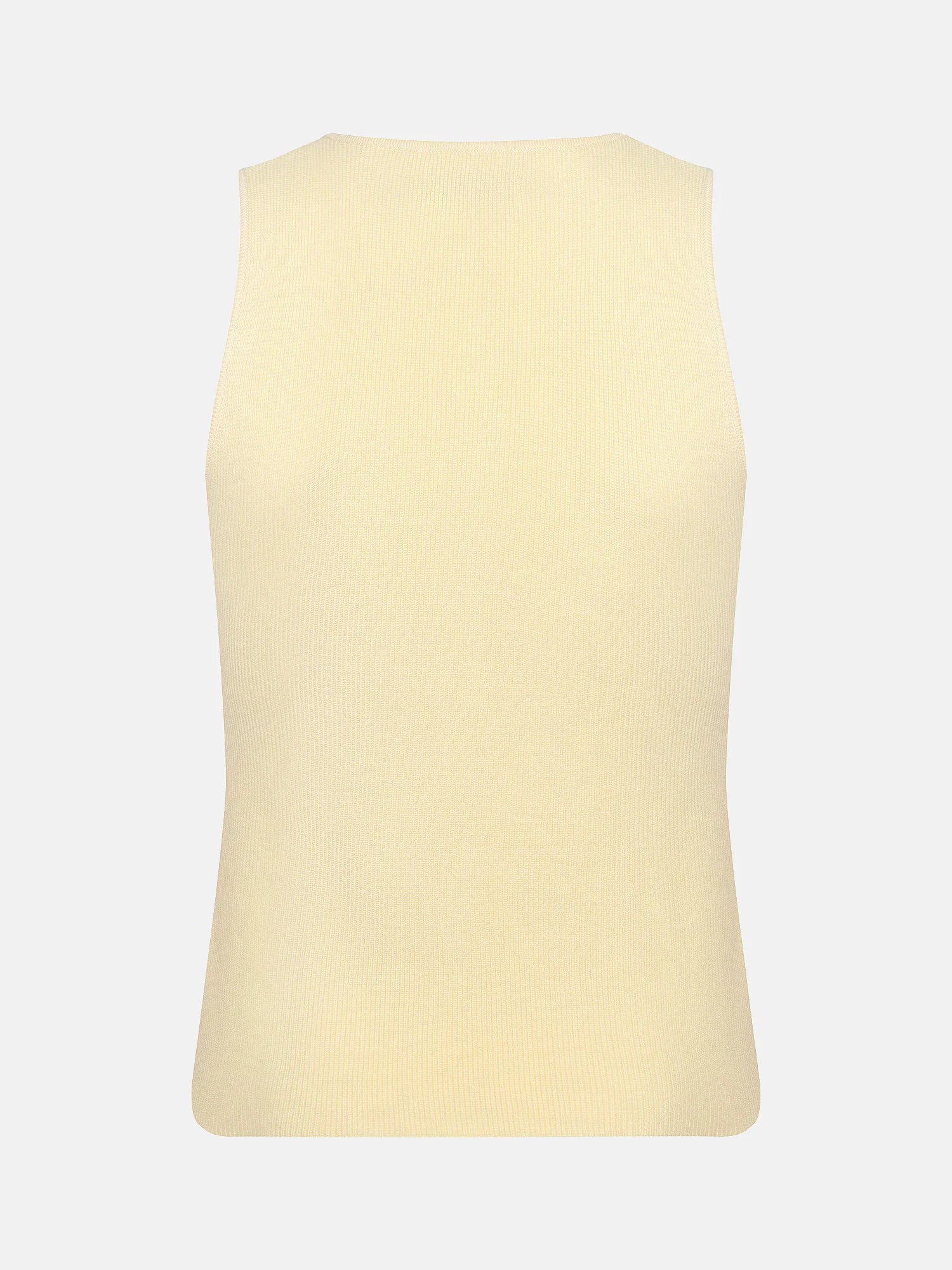Knitted top Saar | Butter Yellow | Ydence