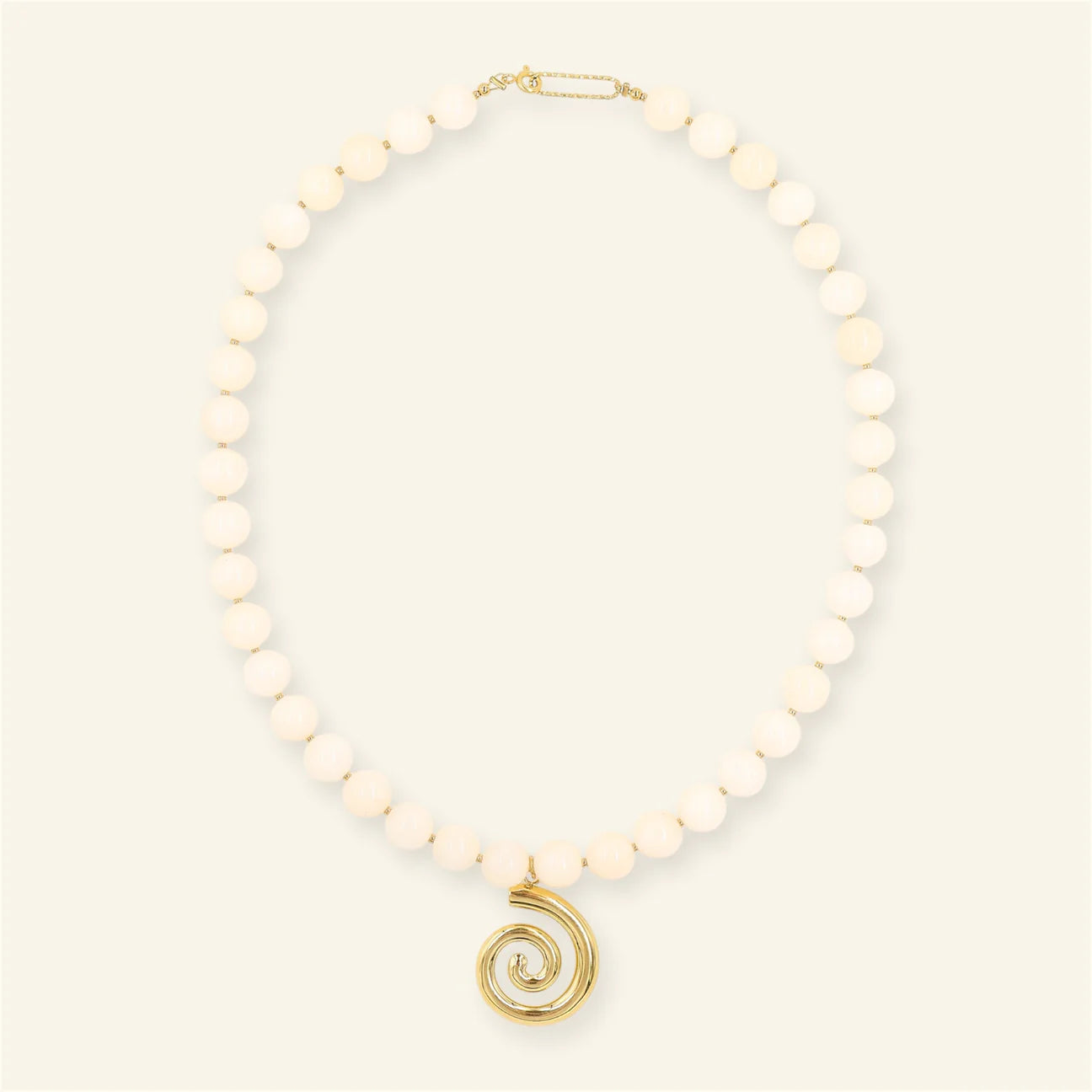 Milky Swirl ketting | Mable
