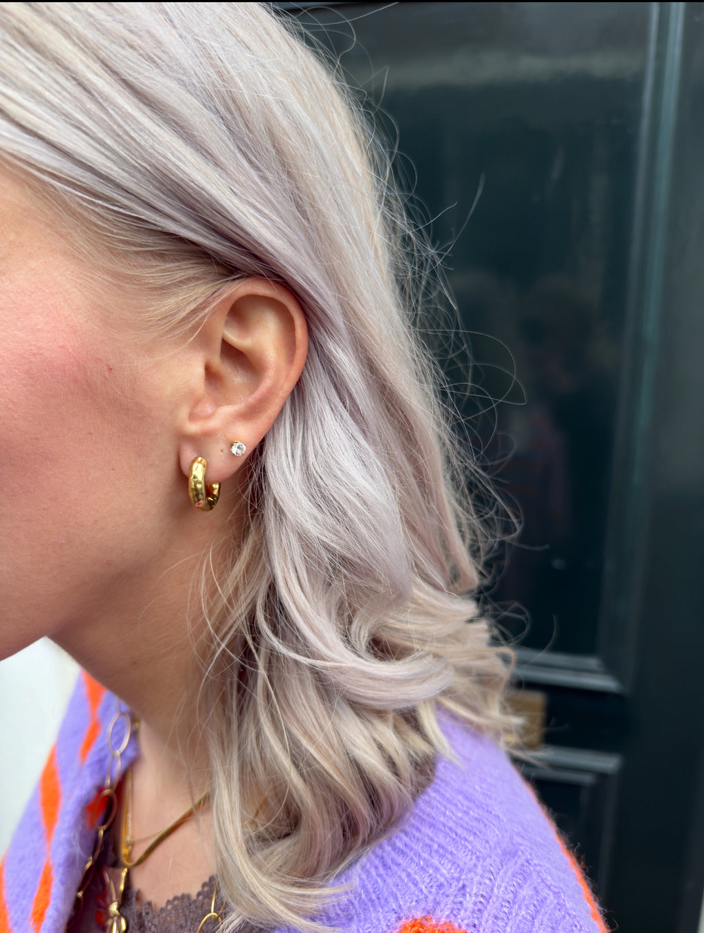 Bold chunky hoops
