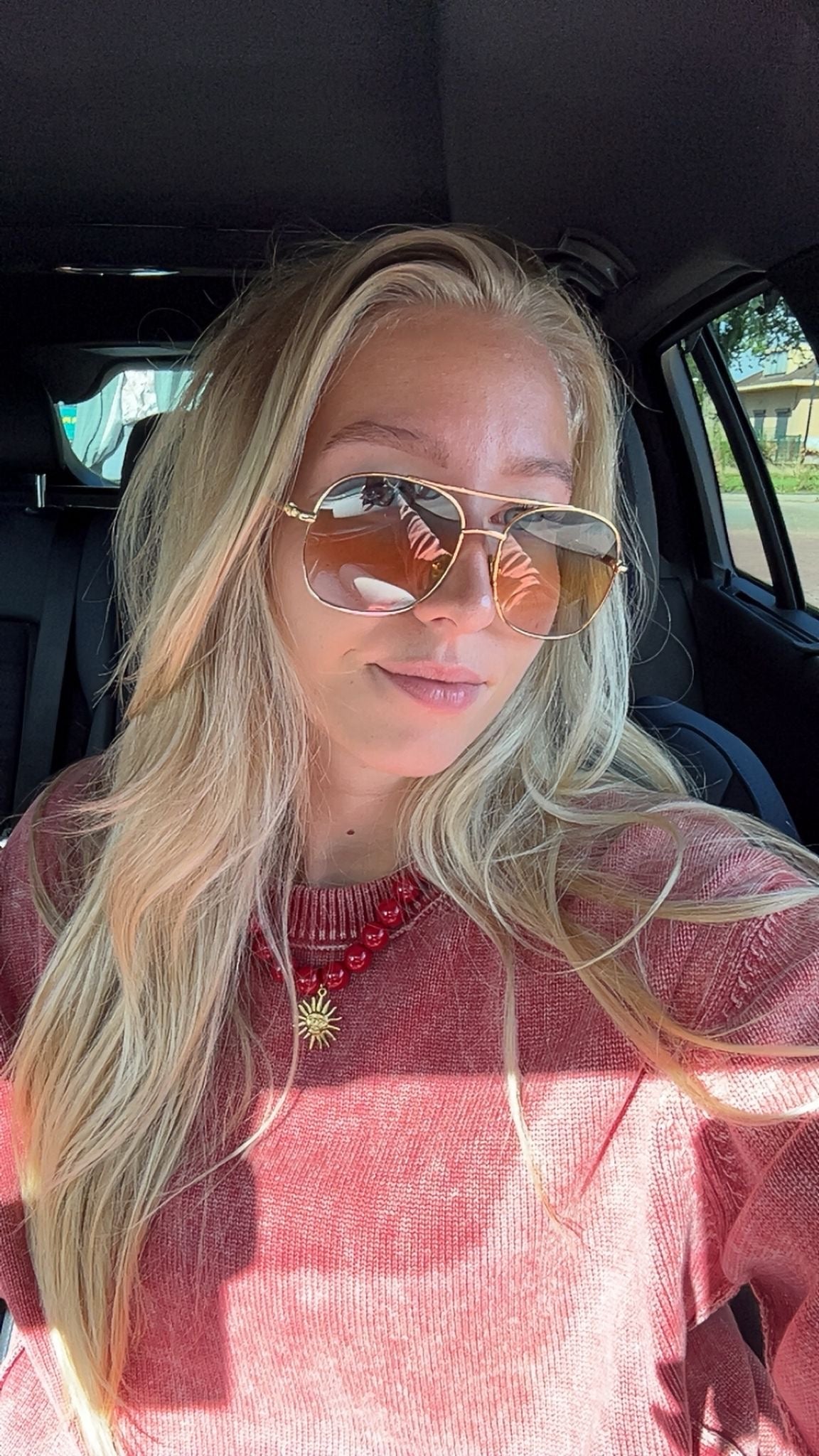 Bold beads necklace | bordeau | kies je eigen bedel