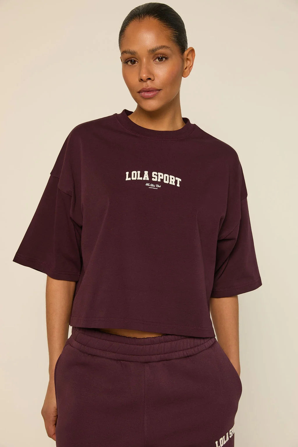 Stella SS Tee | Mulberry Wine | The Lola Club