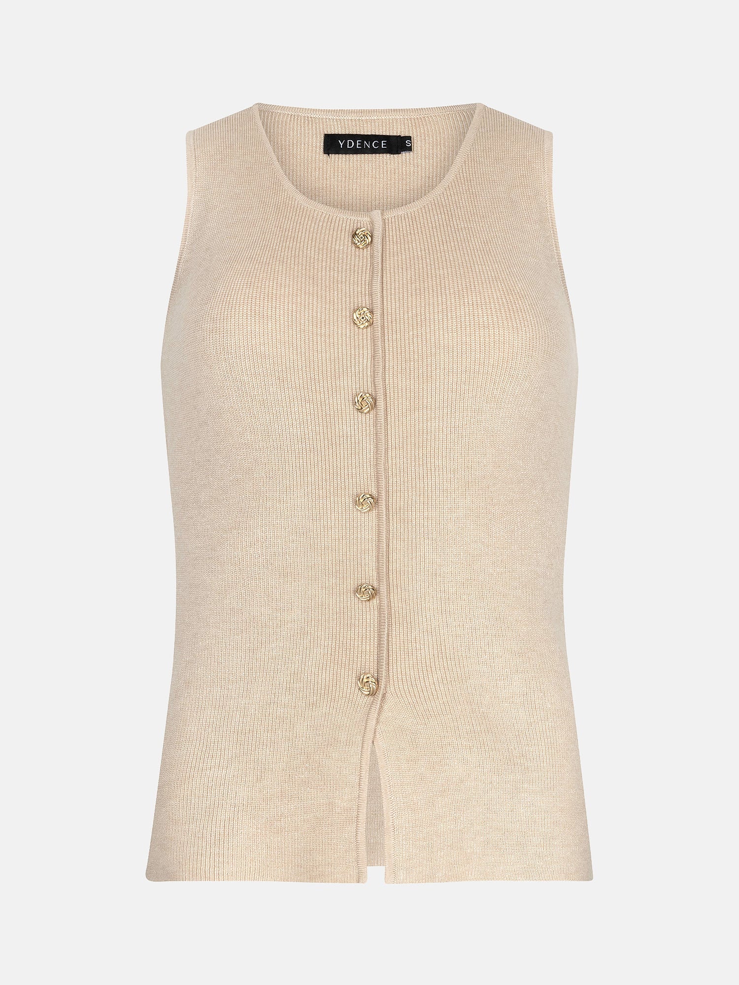 Knitted top Saar | Beige | Ydence