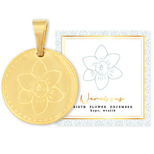 Birthflower necklace