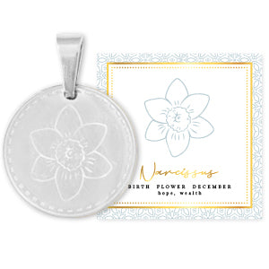 Birthflower necklace