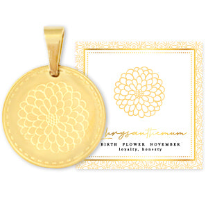 Birthflower necklace
