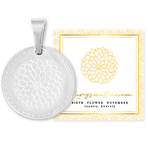 Birthflower necklace