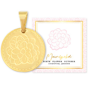 Birthflower necklace