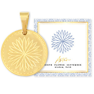 Birthflower necklace