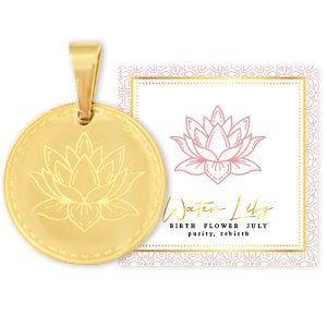 Birthflower necklace