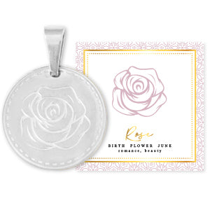 Birthflower necklace