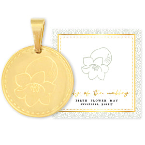 Birthflower necklace
