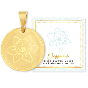 Birthflower necklace
