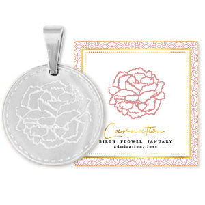 Birthflower necklace
