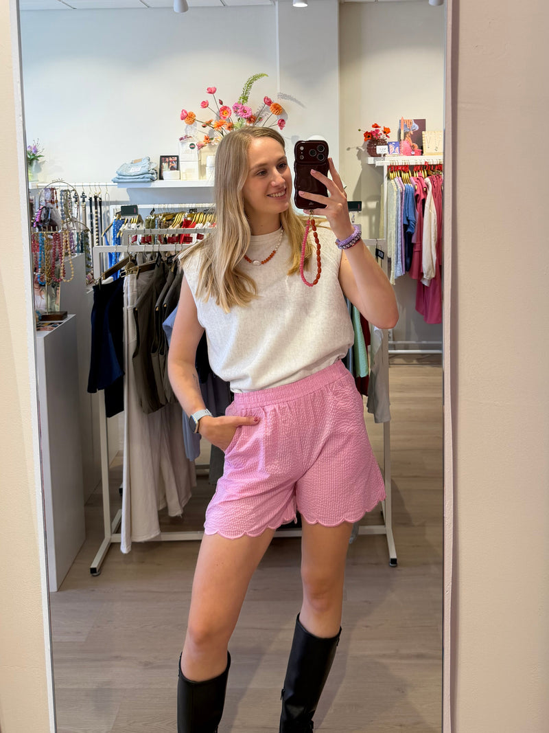 Roze short | Azzurro