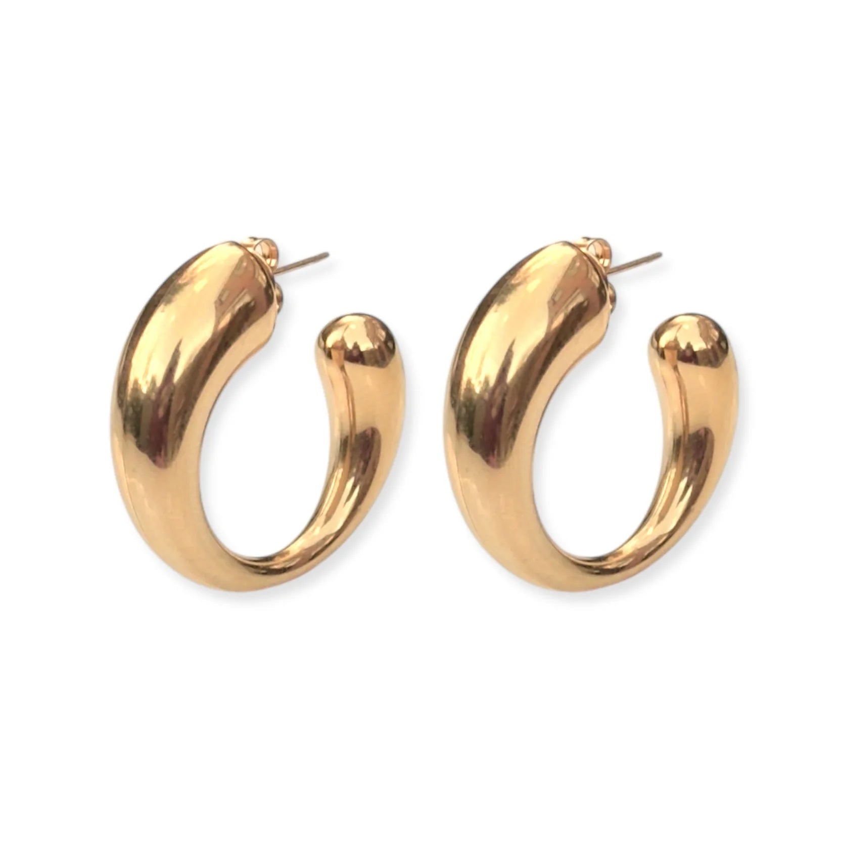 Chunky Gold Hoops | Studio Frenchie