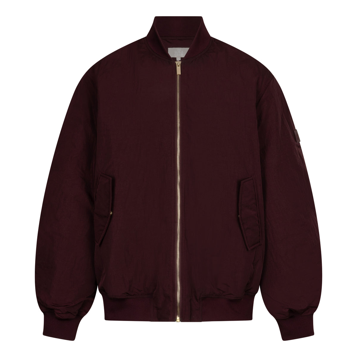 Stella Zip Hoodie | Mulberry Wine | The Lola Club