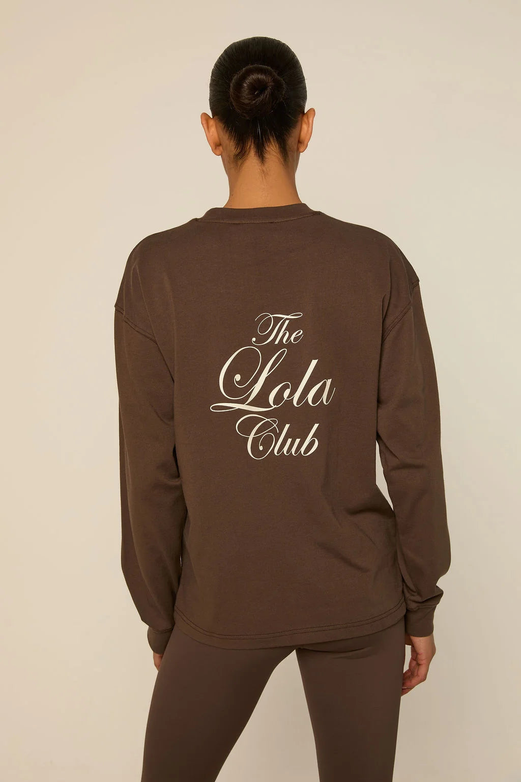 Yara longsleeve | Espresso | The Lola Club