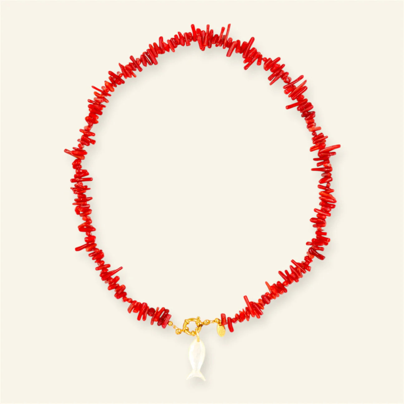 Coral Chips ketting | Mable
