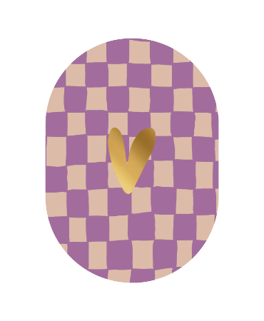 Ovaal hart | wenskaart