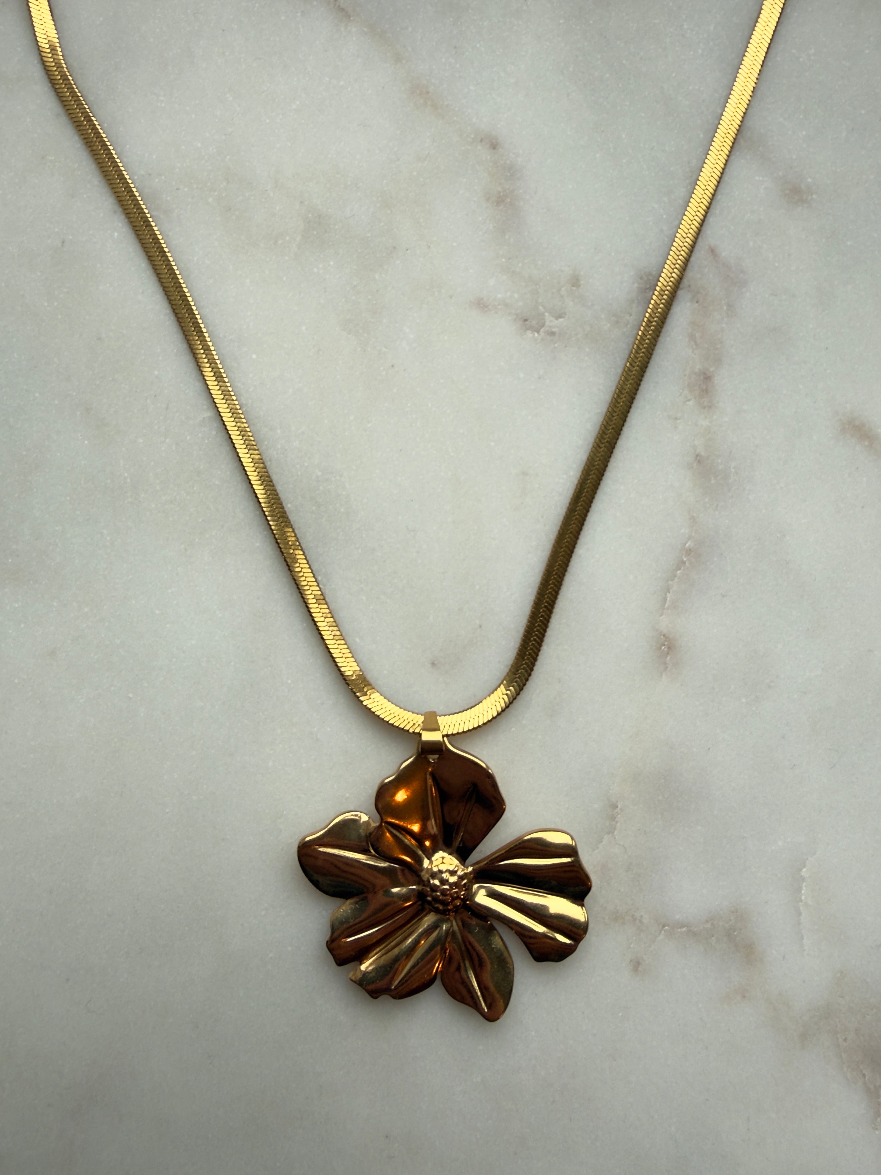 Mi tutti Fiori necklace | goud