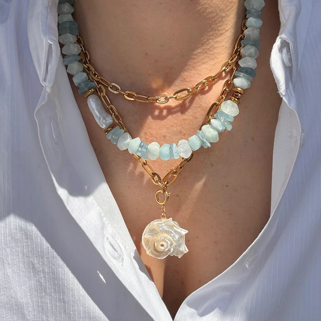 Necklace Calm Sea | Studio Frenchie