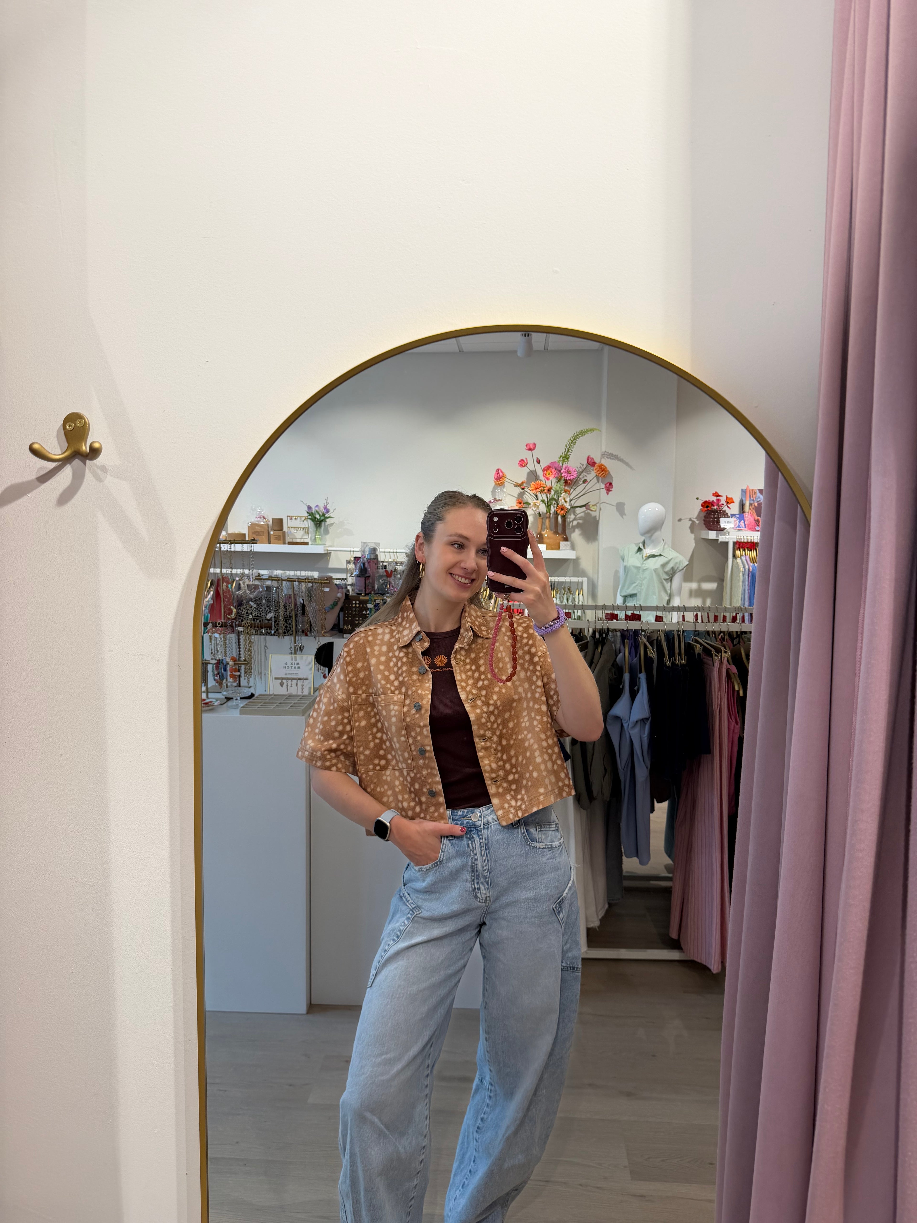 ADELINE Blouse Bambi Print | Refined Department