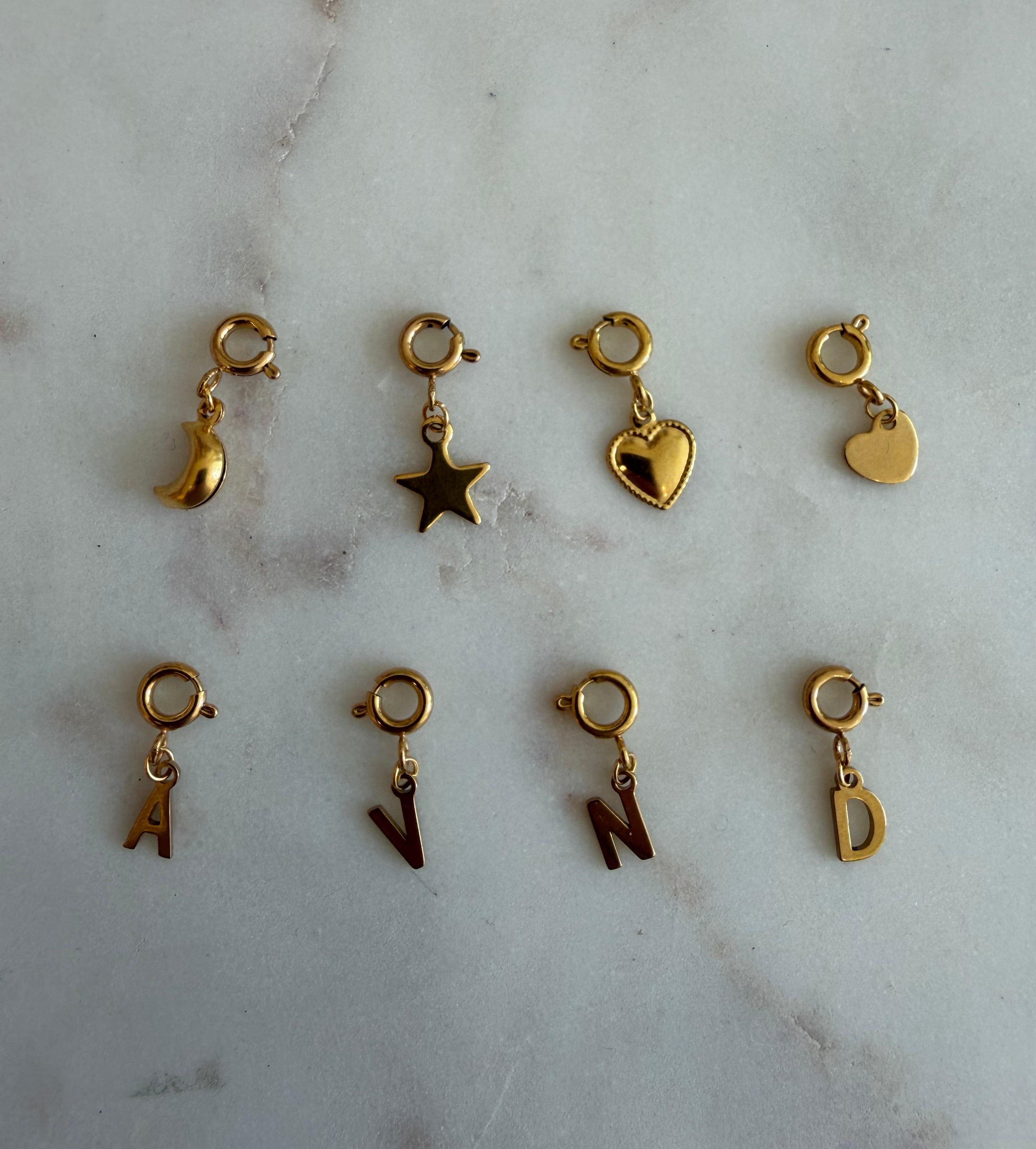 Kleine bedels | goud | 3+1 gratis