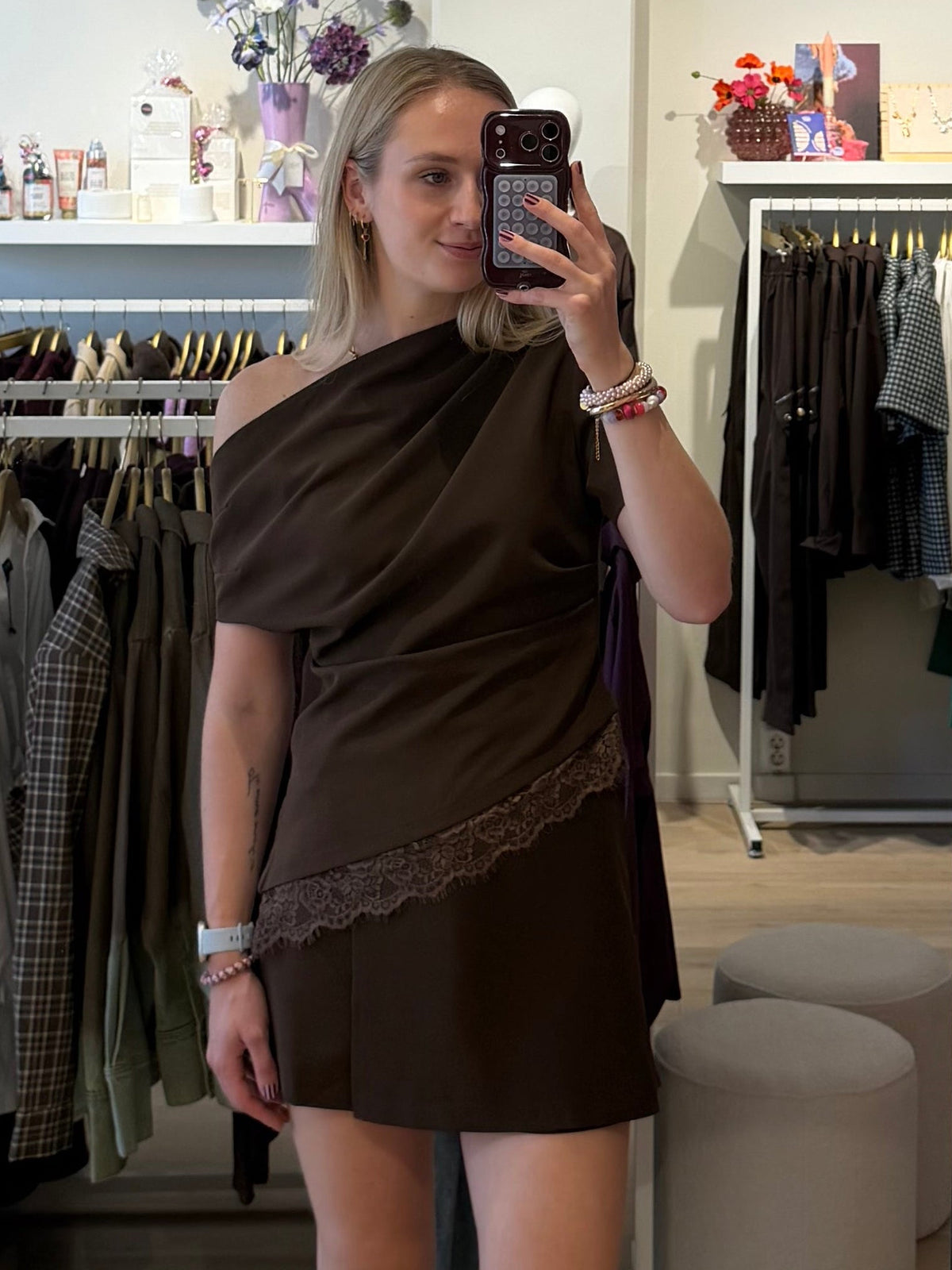 Low shoulder top Yune | Bruin