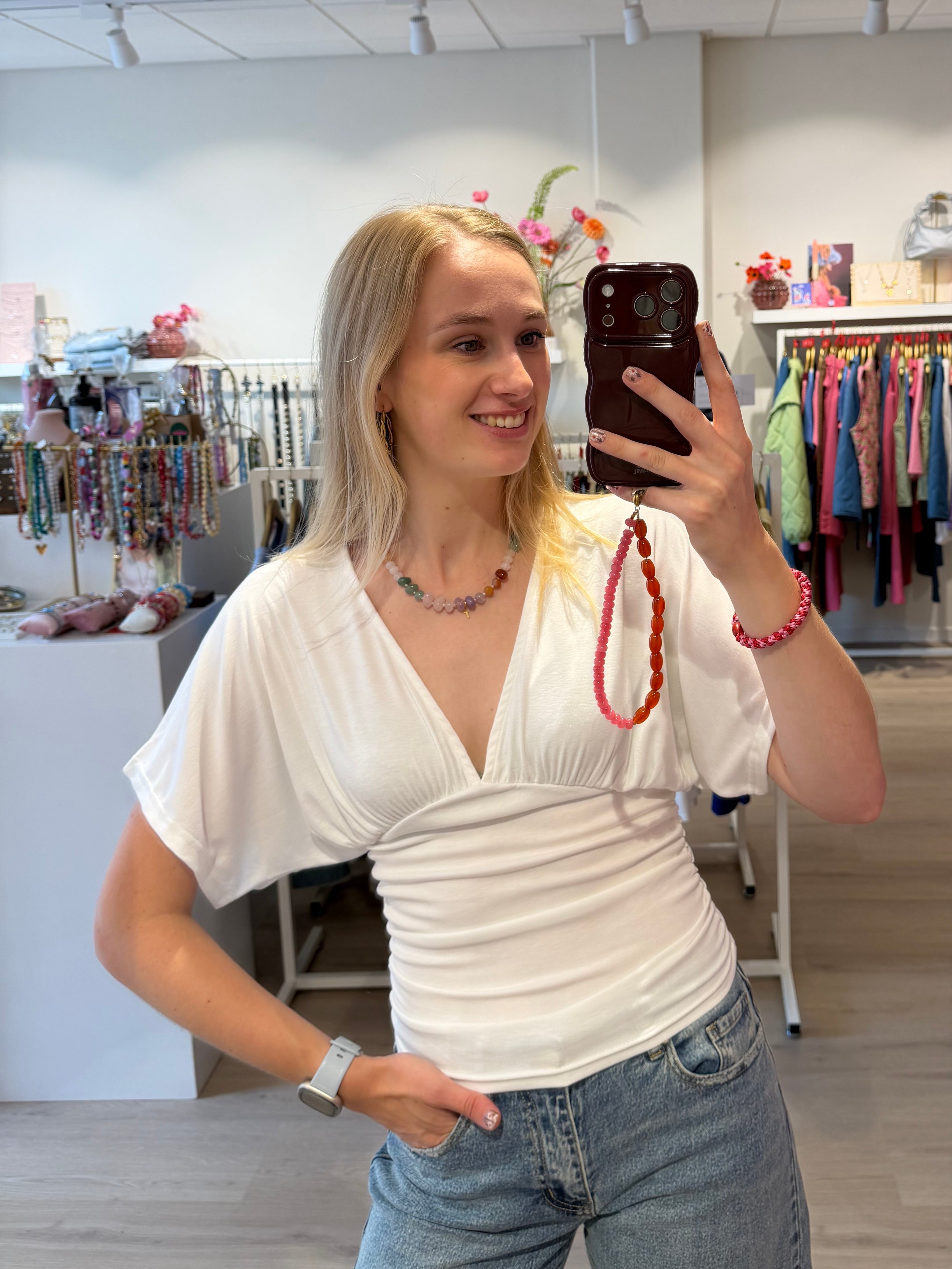 V-hals t-shirt | Drole de côpine