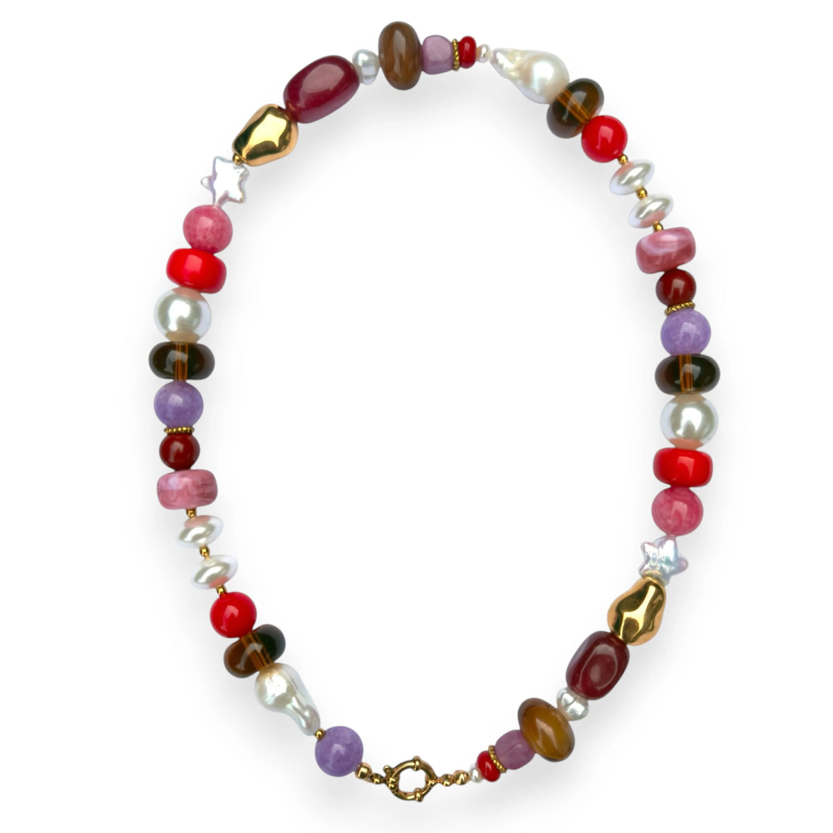 Necklace Playful Red | Studio Frenchie