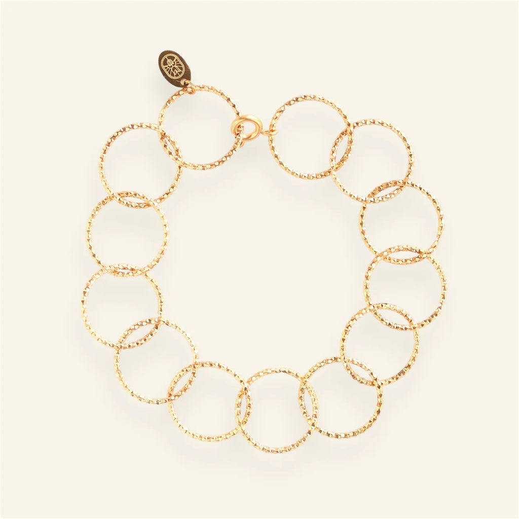 Sparkly Circle armband | Mable