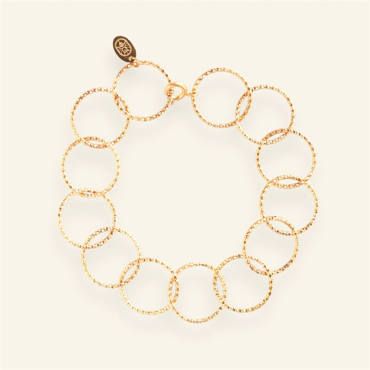 Sparkly Circle armband | Mable