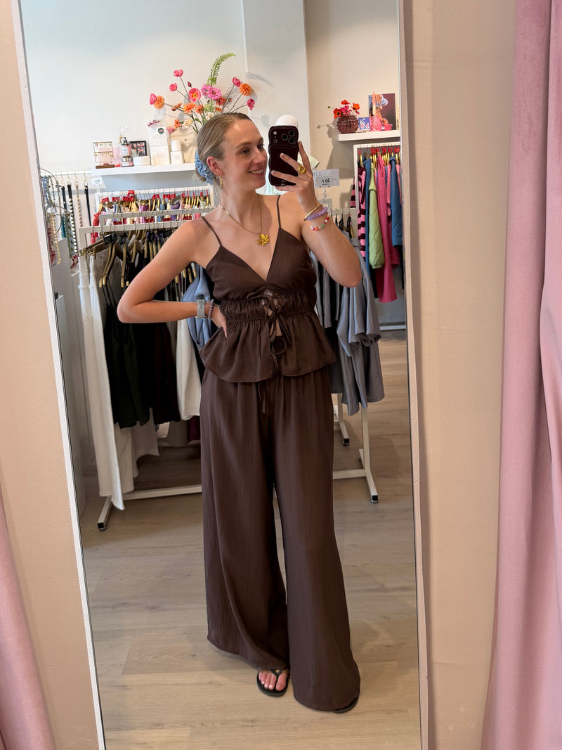 Co-ord set bruin