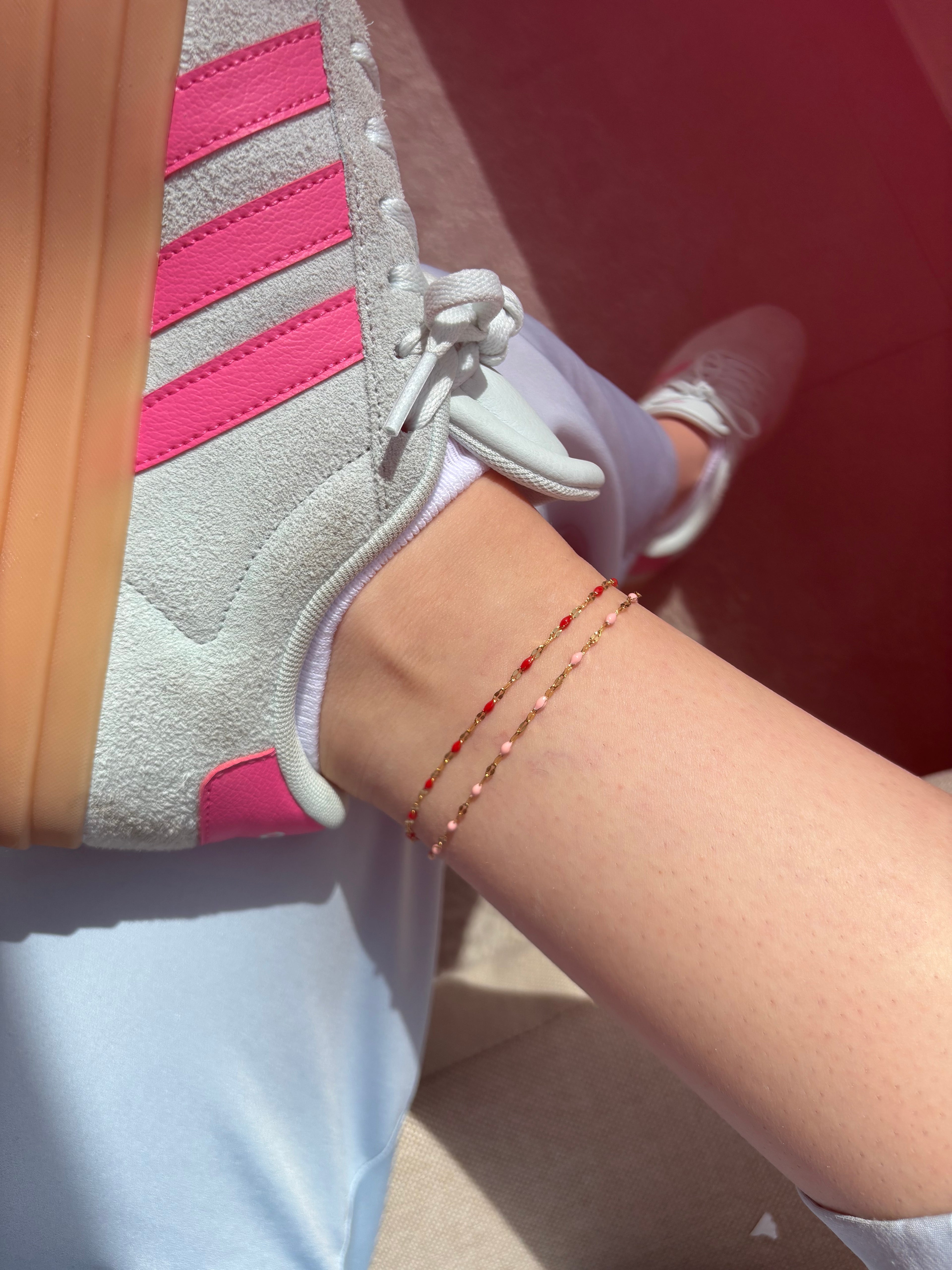 Funky colours | Enkelbandje
