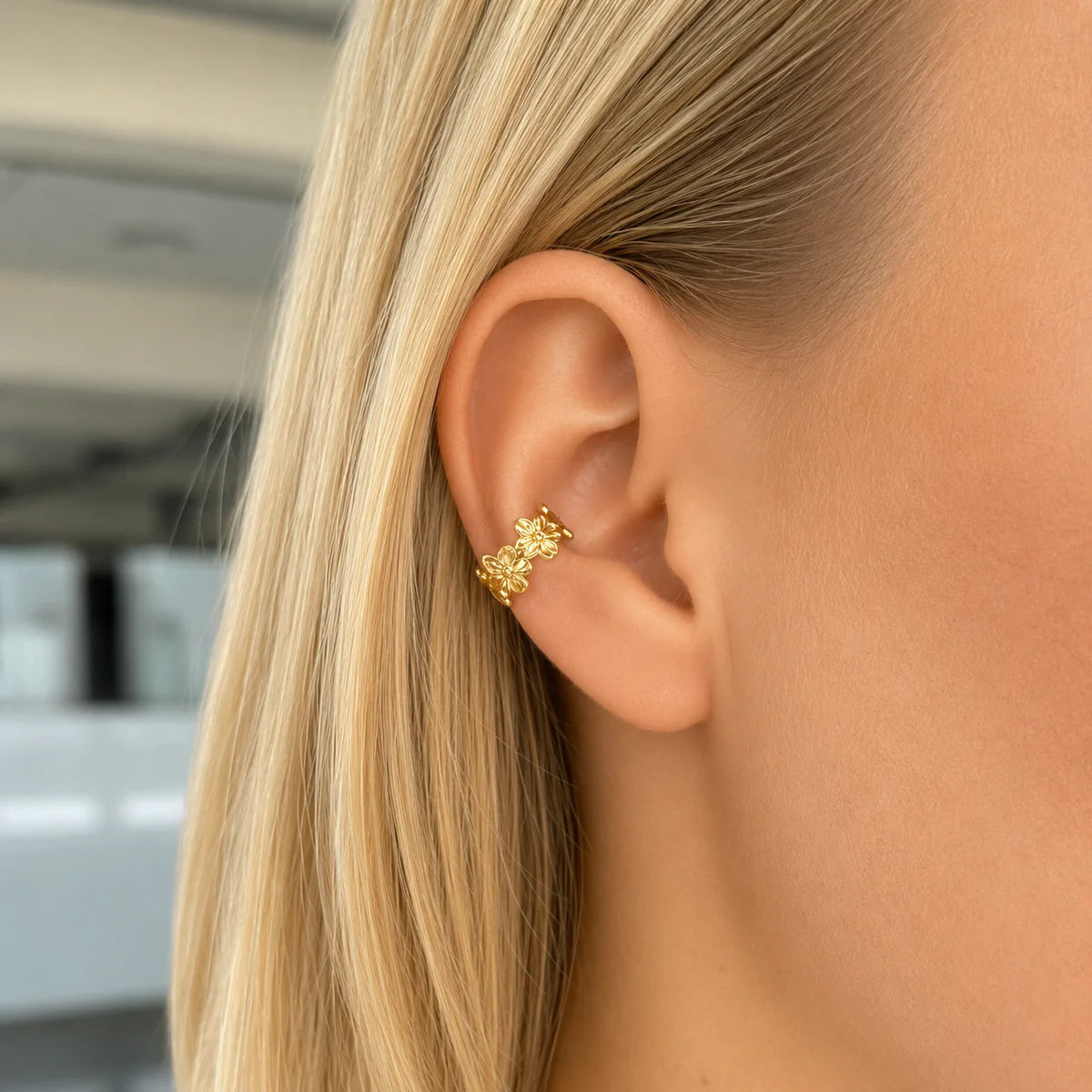 Earcuff flowers