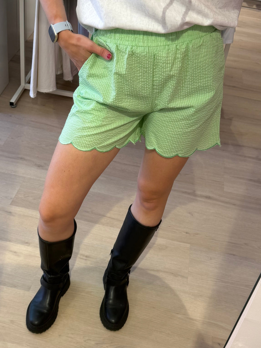 Groene short | Azzurro