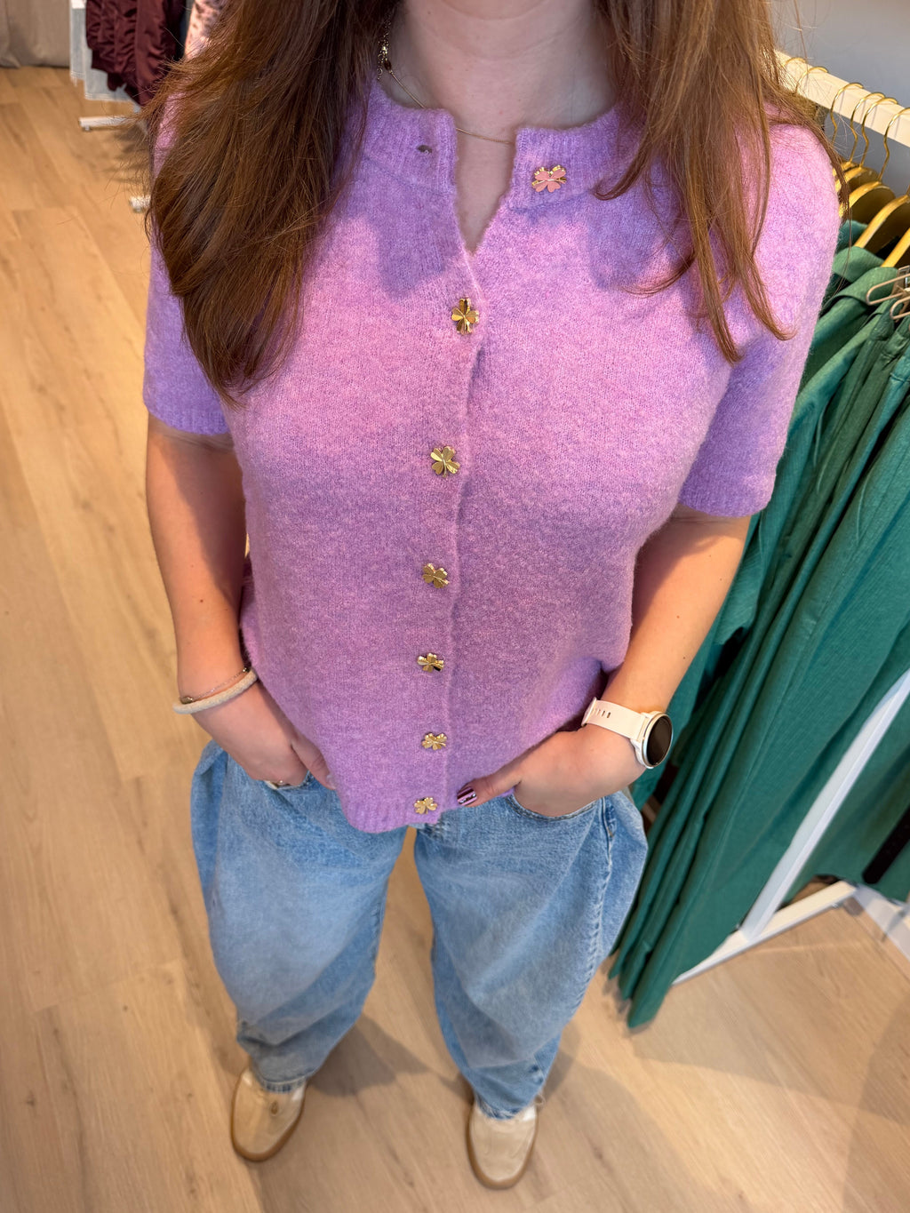 Wide leg jeans | pleated detail | Queen Hearts