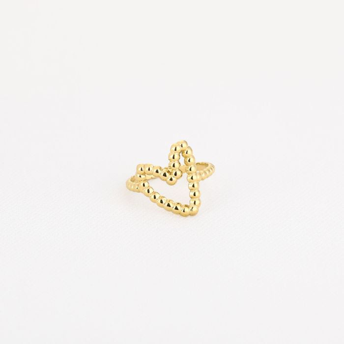 Dotted love ring | verstelbaar