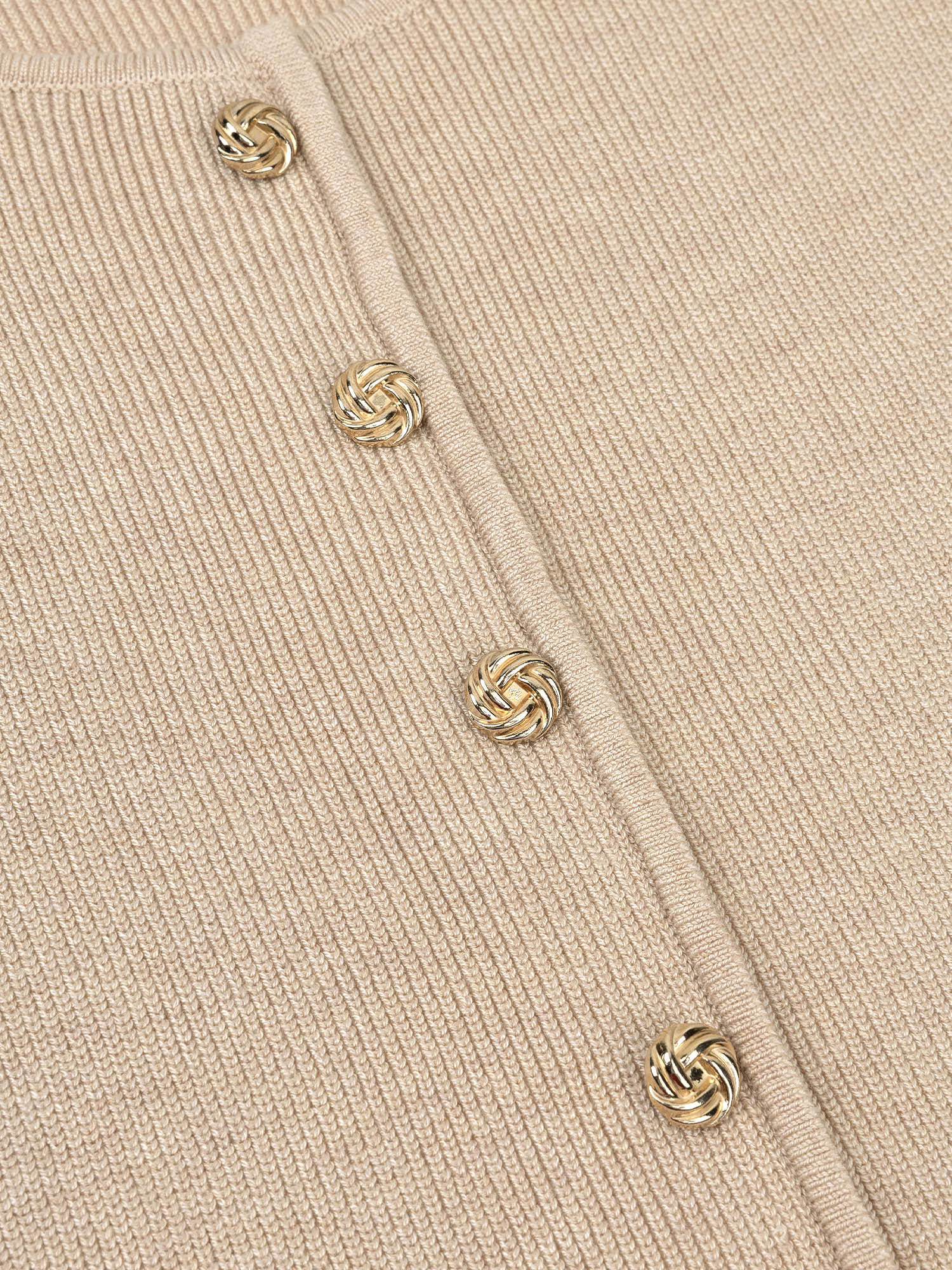 Knitted top Saar | Beige | Ydence