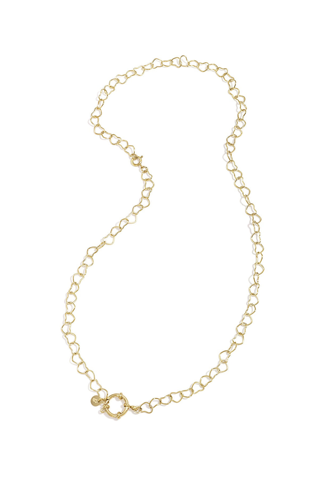 Heart locked necklace