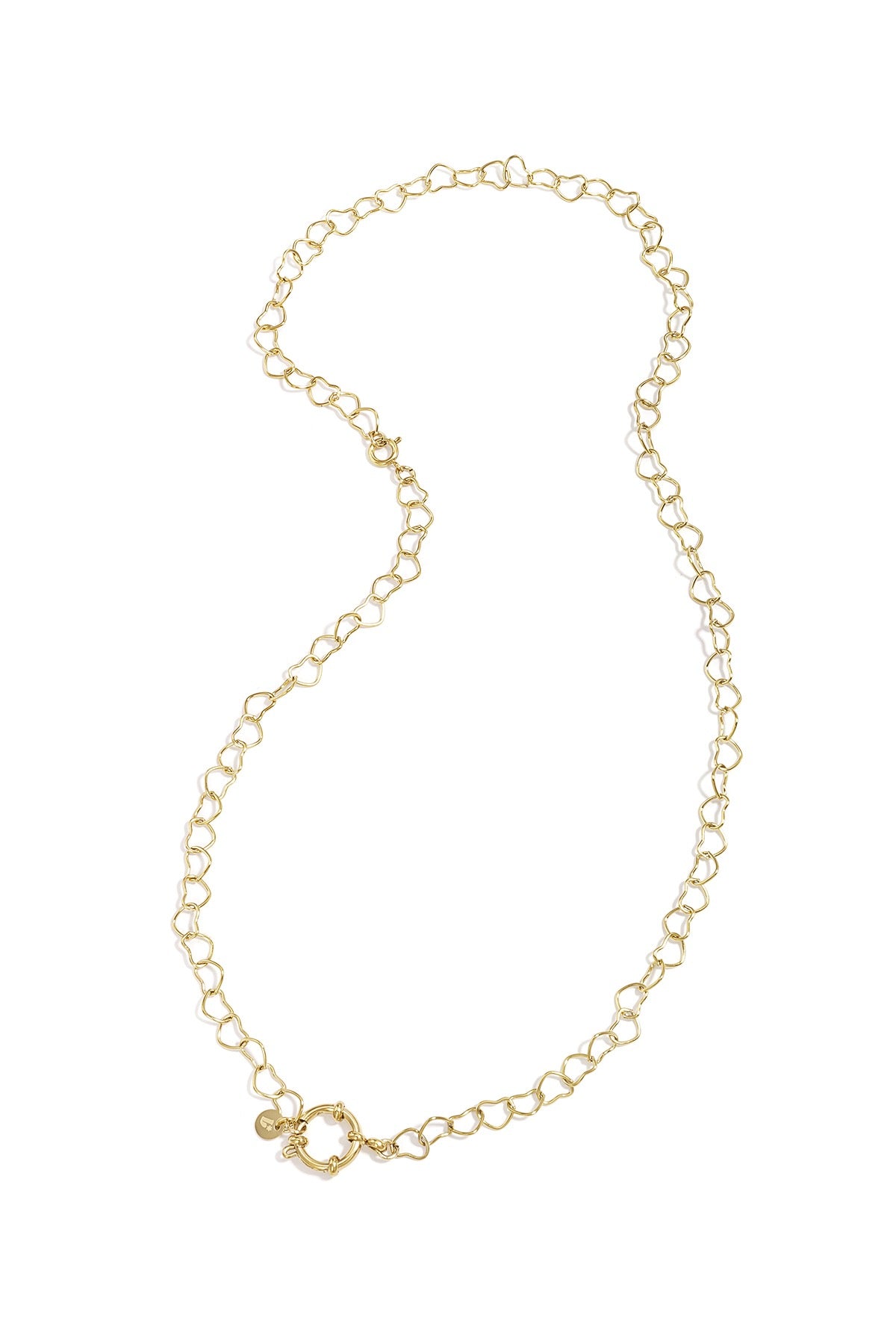 Heart locked necklace