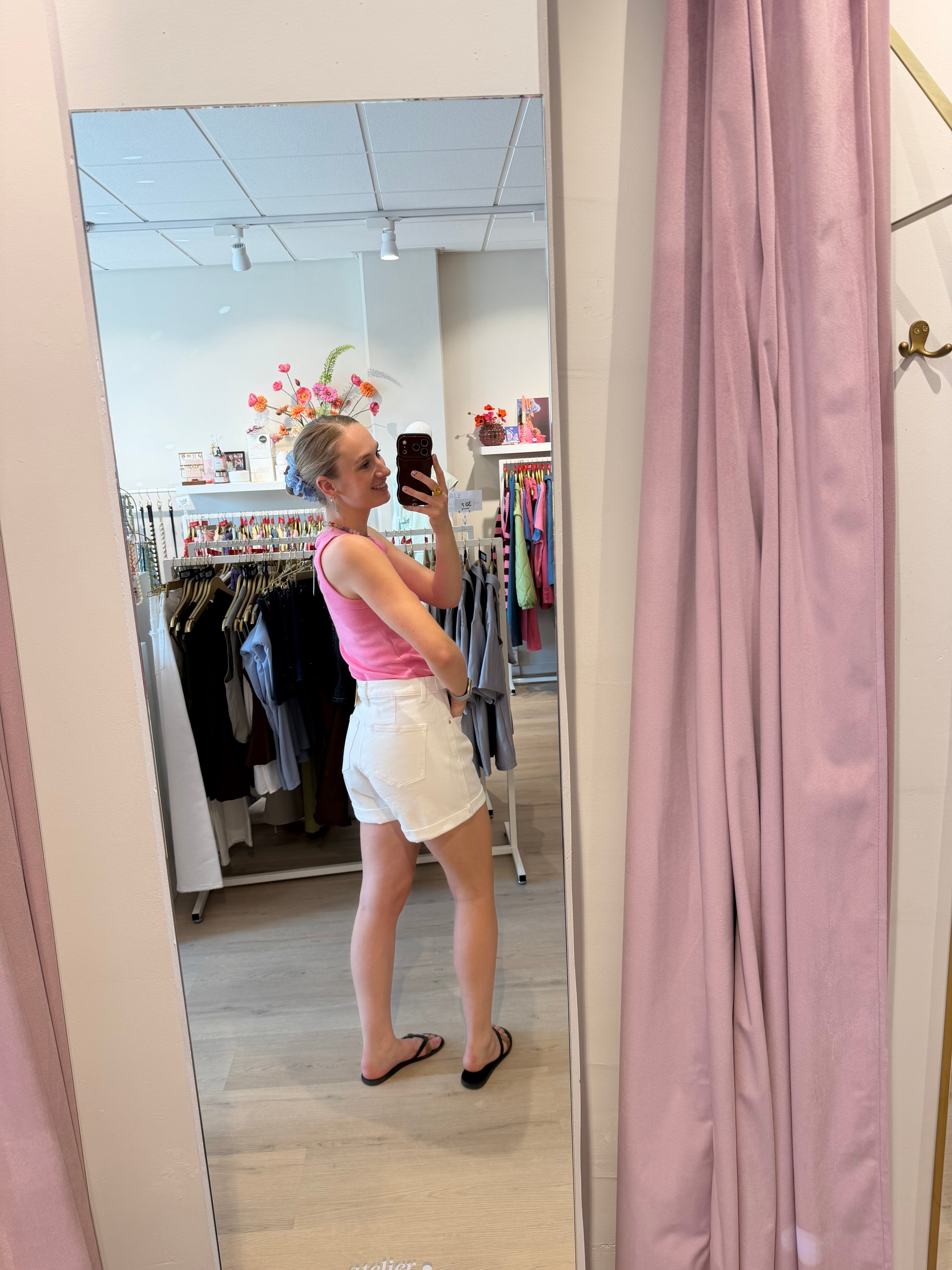 Witte korte broek | Queen Hearts