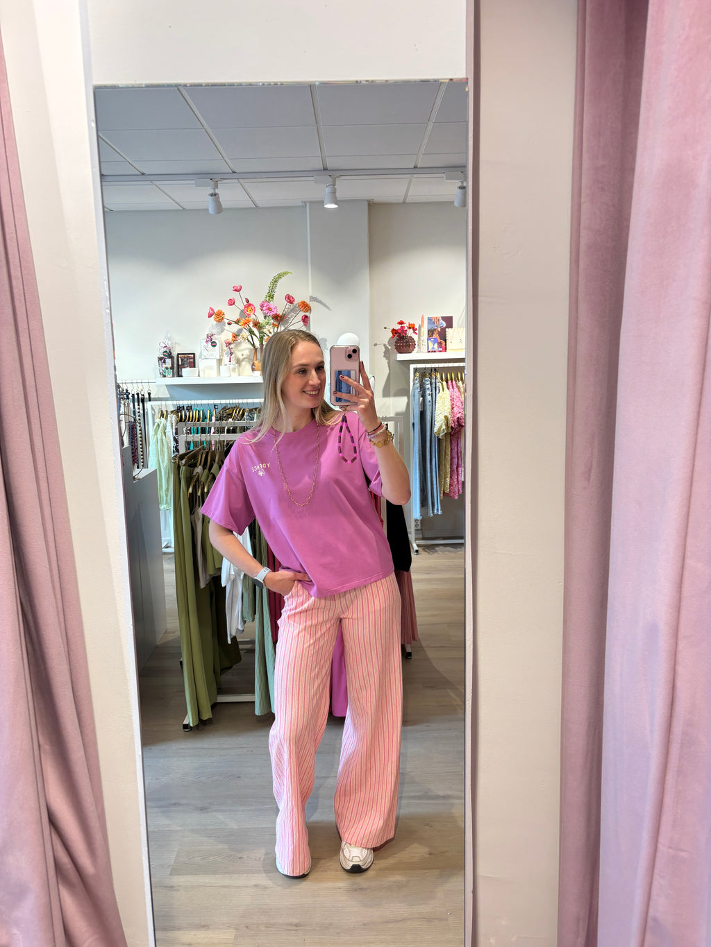 Pants Lola | pink Stripe | Ydence
