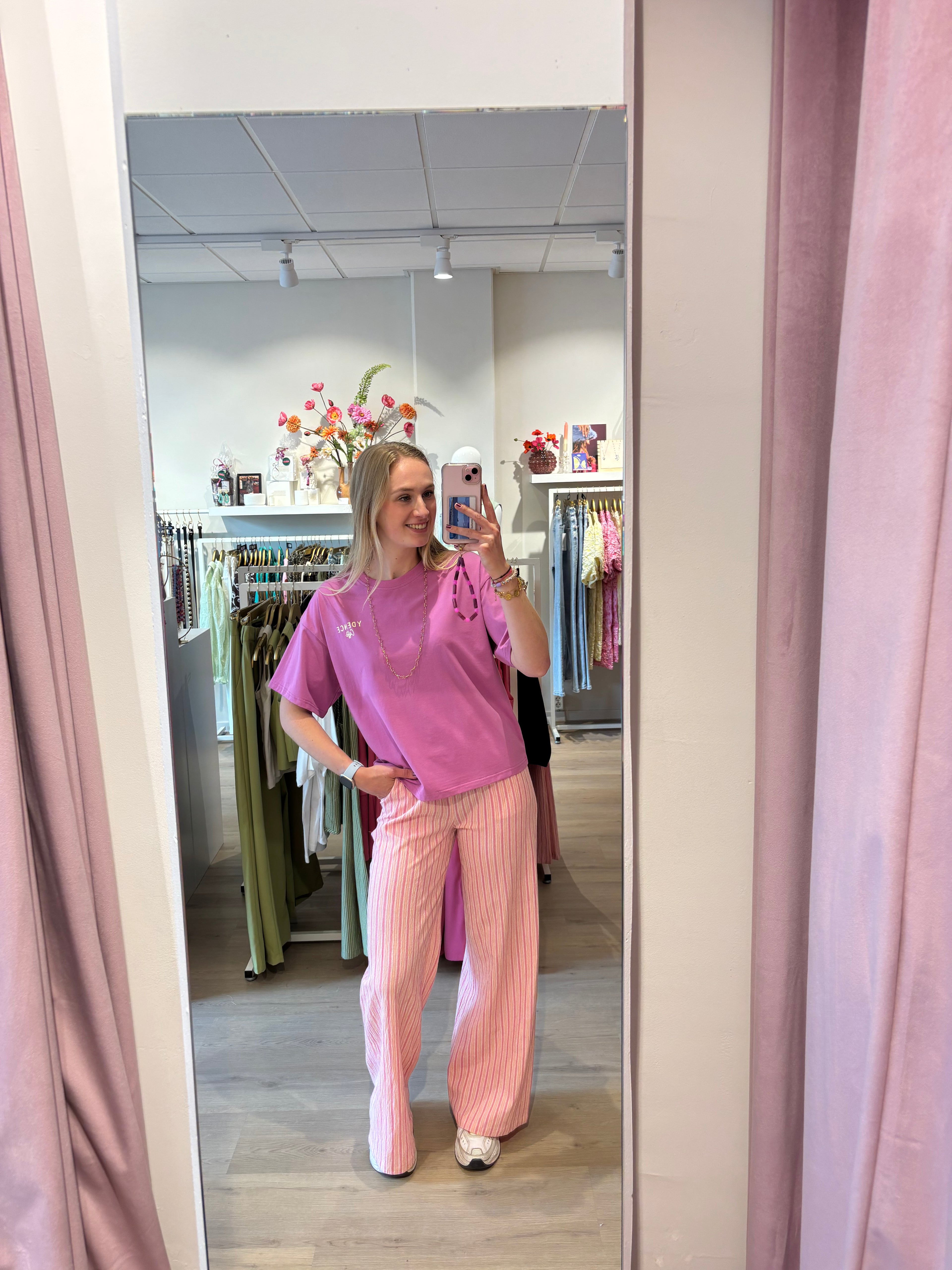 Pants Lola | pink Stripe | Ydence