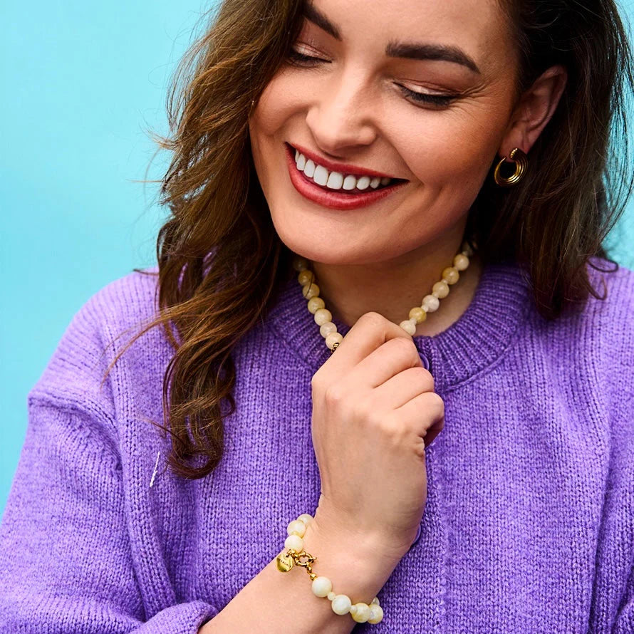 Bracelet butter yellow | Studio Frenchie