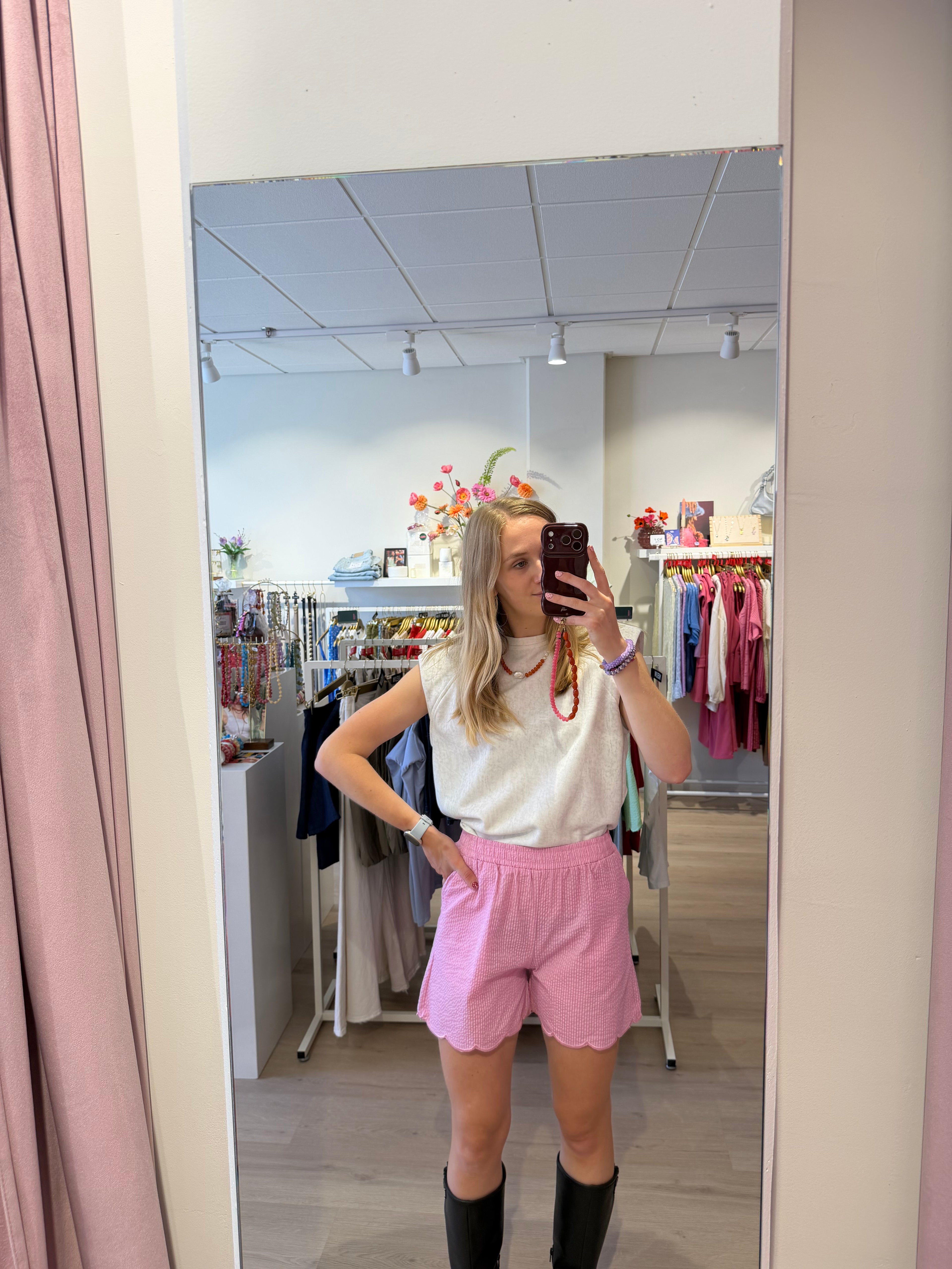 Roze short | Azzurro